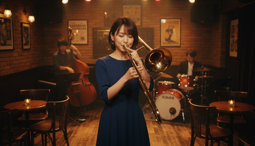 熱狂のJAZZナイト！トロンボーンと私