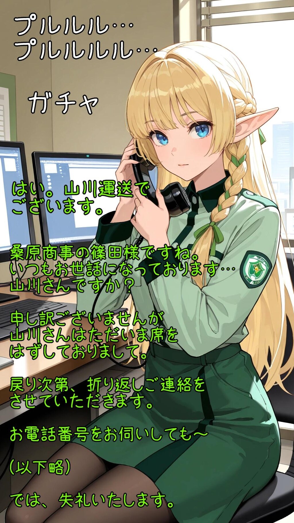 ちちぷいビジネスマナー講座 電話応対編