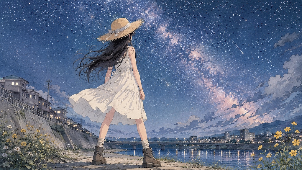 流星と少女19