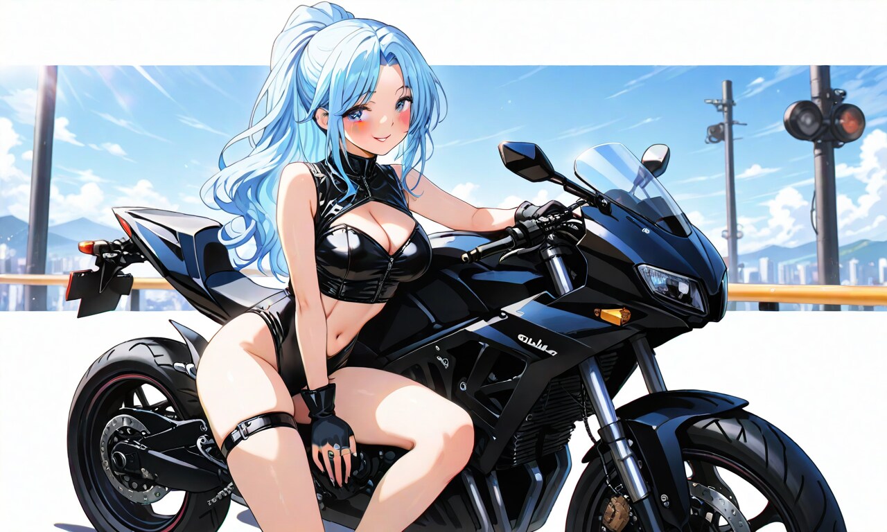 バイクとおユキさん