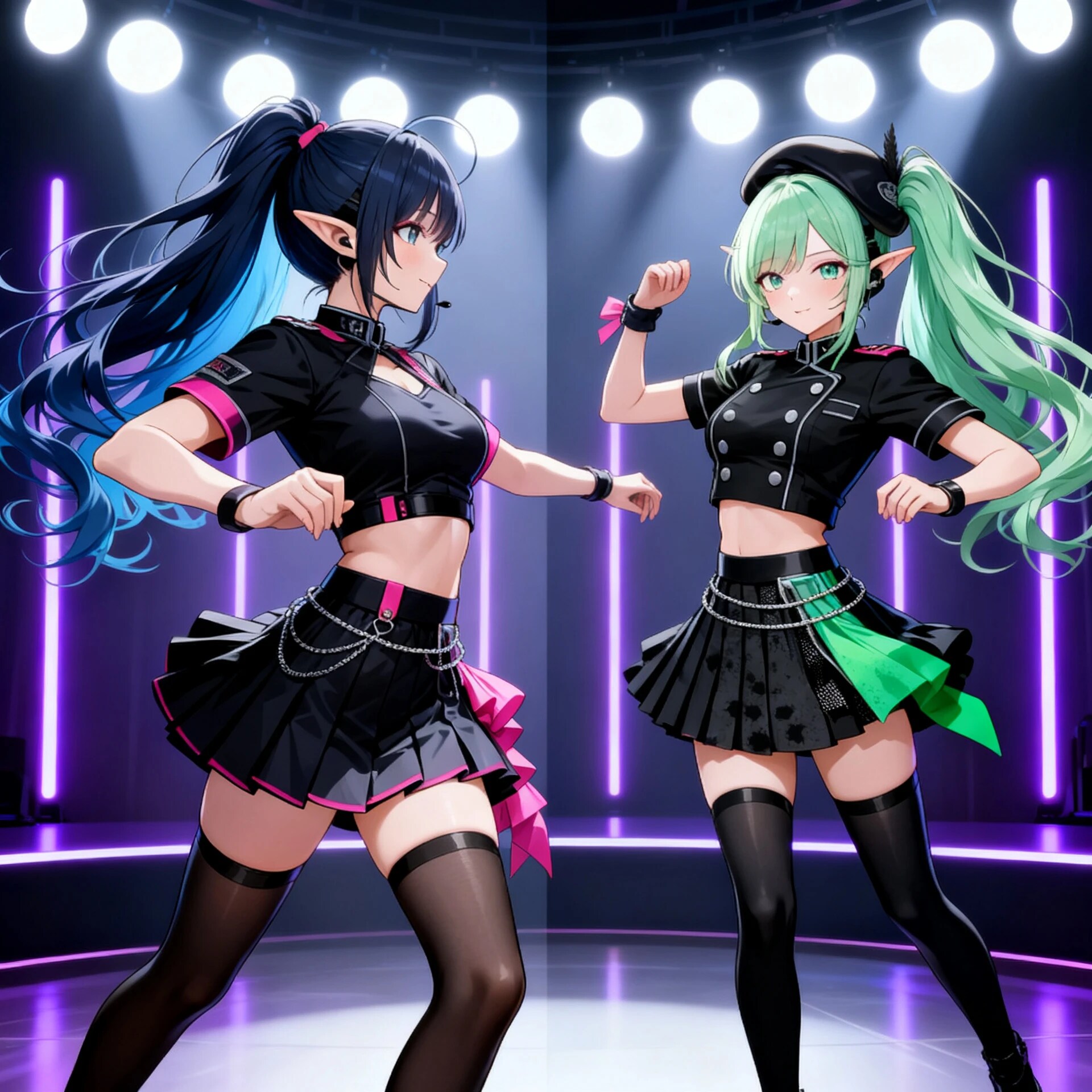 コラボダンスシーン | の人気AIイラスト・グラビア