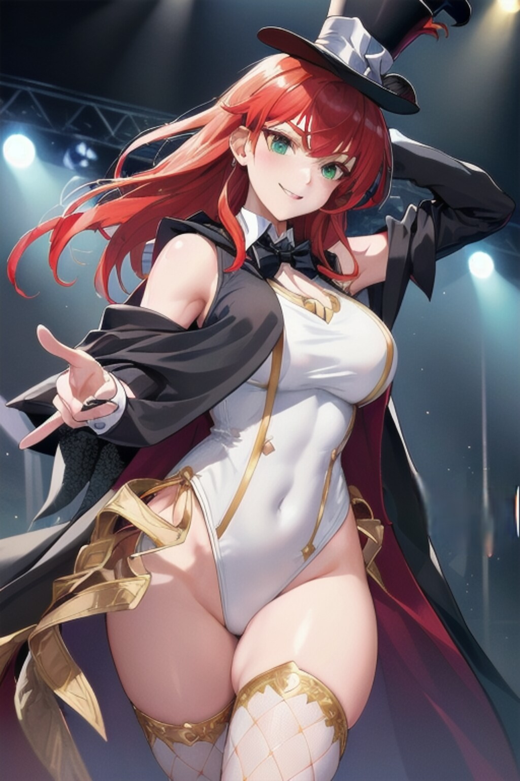マジシャンのお姉さん（イラスト編）