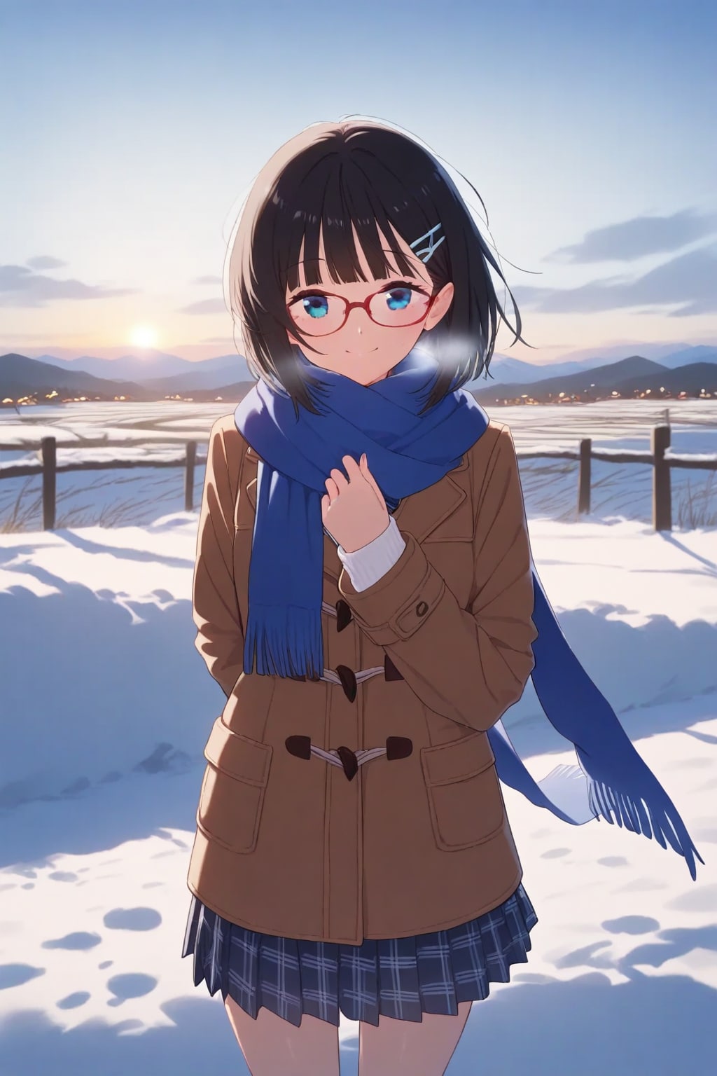 雪国のメガネちゃん👓✨