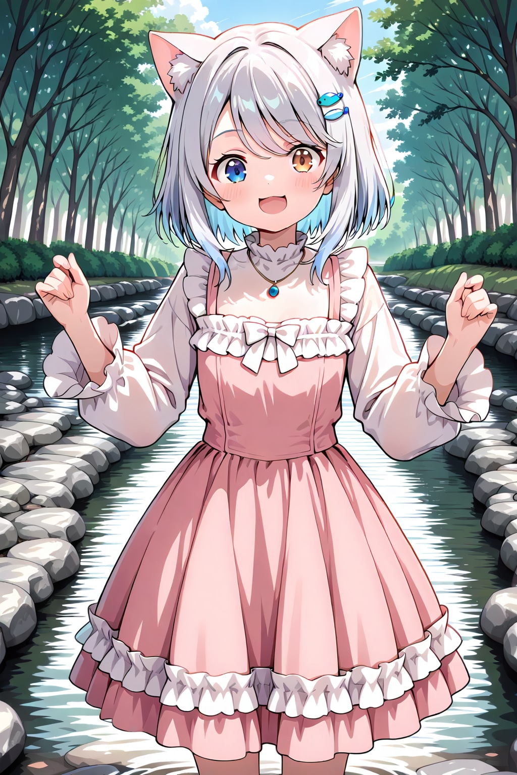 ネコ娘のヒメちゃん🐈✨２３ | の人気AIイラスト・グラビア