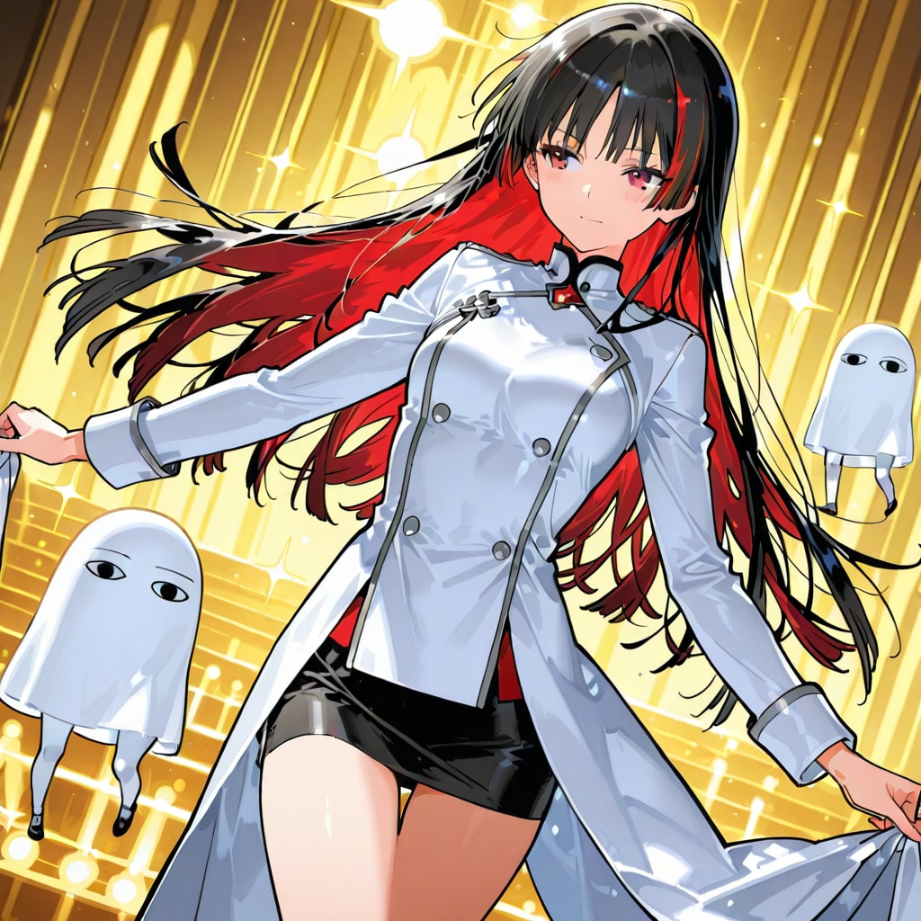 白コートダンサーズ | の人気AIイラスト・グラビア