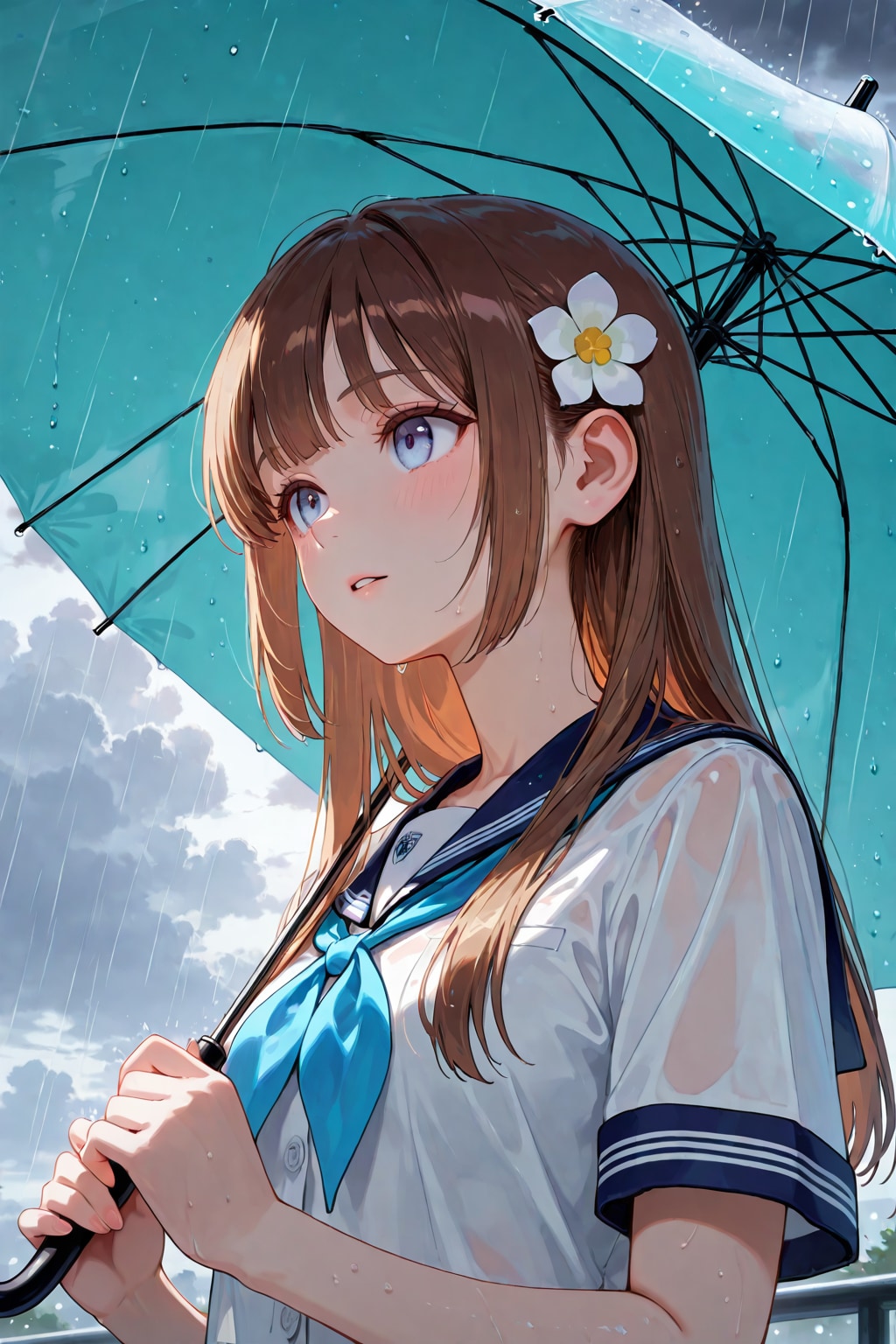 傘の子 | の人気AIイラスト・グラビア