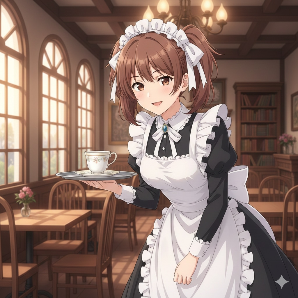 メイドで毎度 | の人気AIイラスト・グラビア