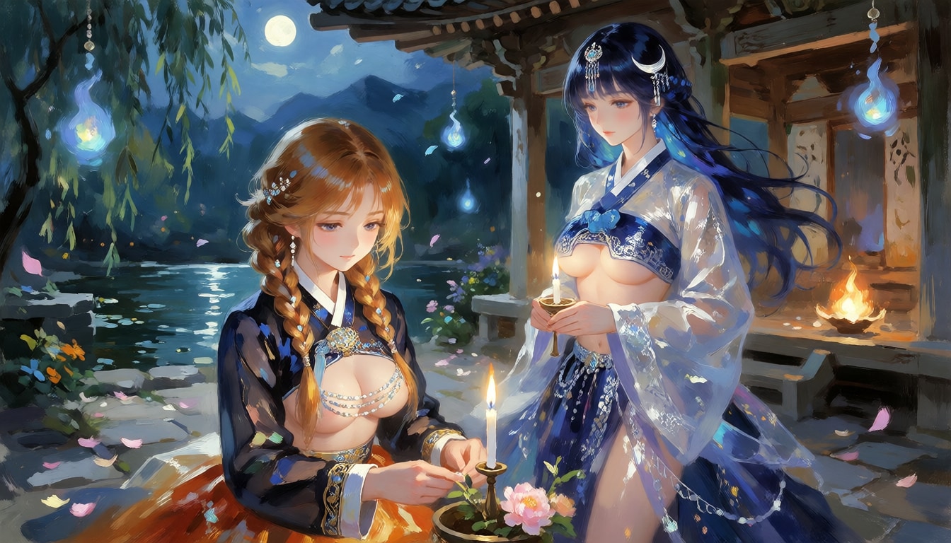 月夜の捧げもの
