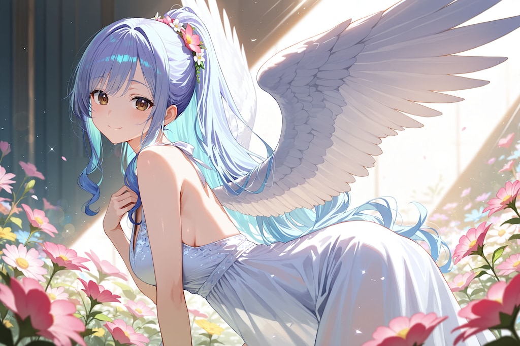 天使さん頑張ります