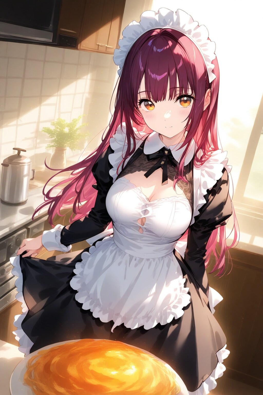 マスター、おはようなのです・・・今朝は私の得意料理ですよ💛　ー by #WAVE Ver. ー