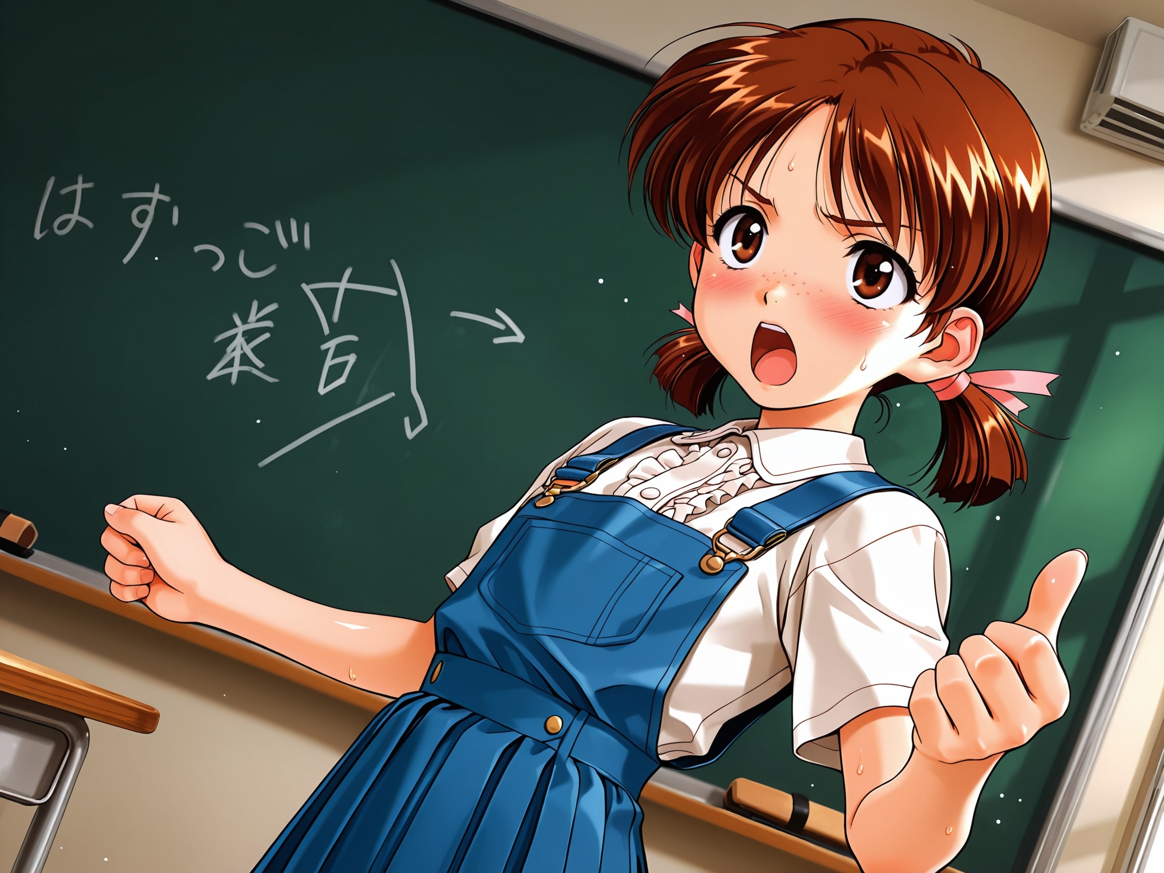 【センチ～if～】安達妙子：小〇生時代②～別離～【お試し版】 | の人気AIイラスト・グラビア