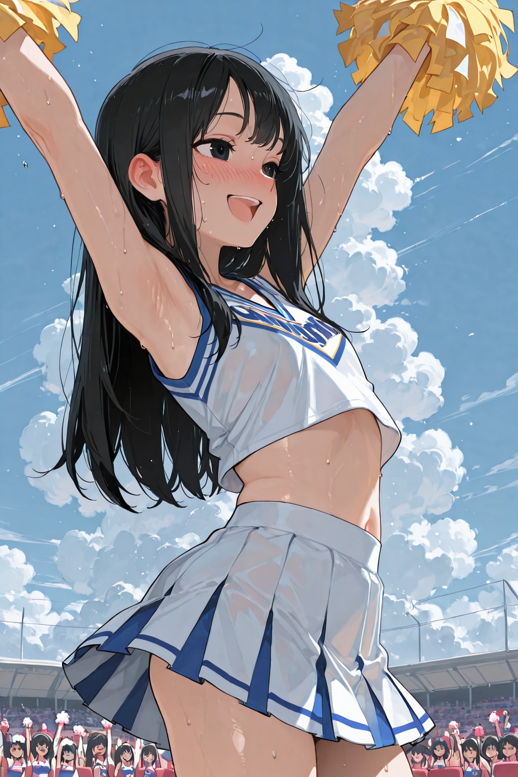 普通のチア 1/2
