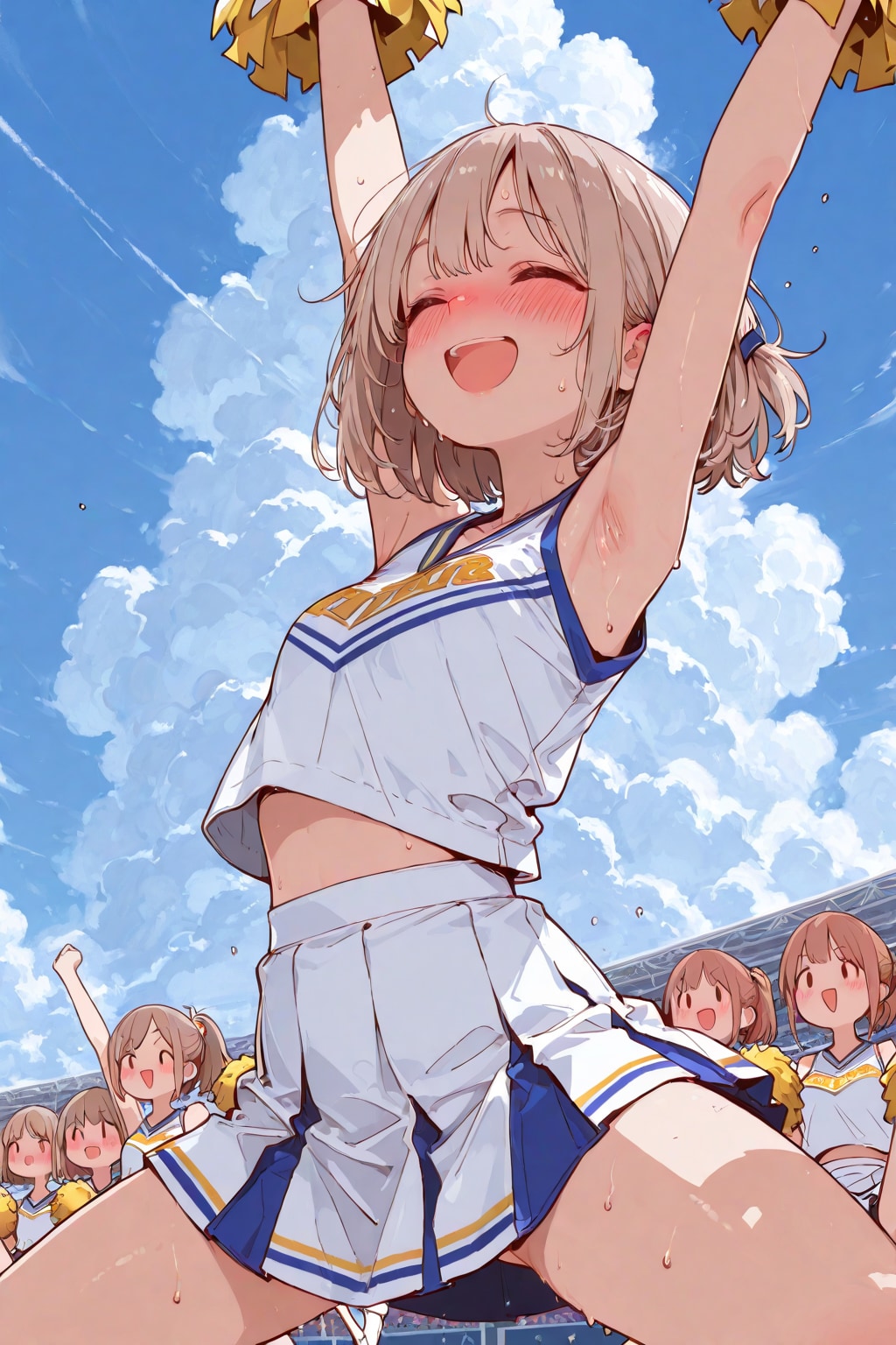普通のチア 1/2