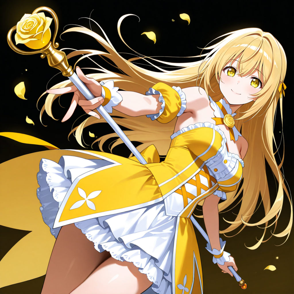 黄色の魔法少女