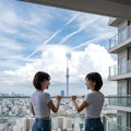 タワマン露出 3枚目