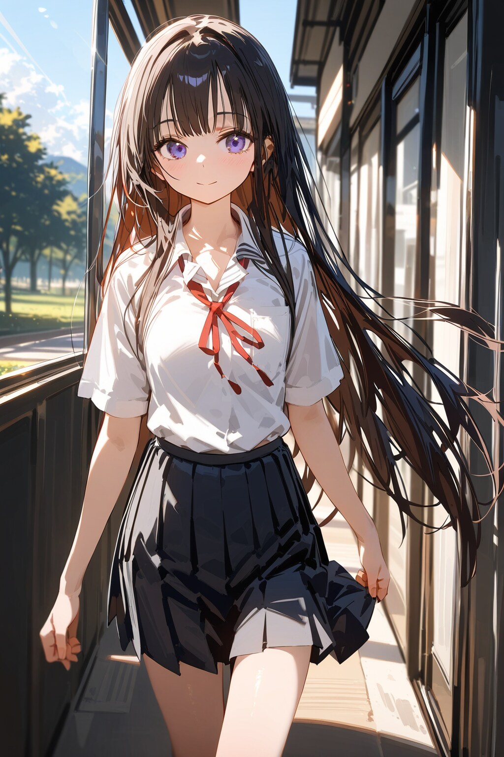 GARLAND_クラスで一番の美少女 | の人気AIイラスト・グラビア