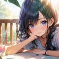 晩夏の読書 2枚目