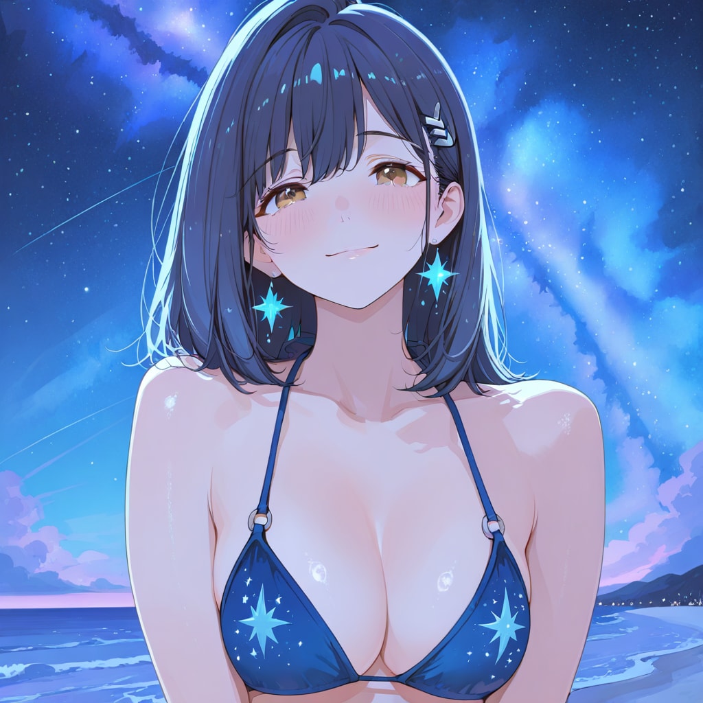 にっこり