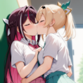 あずいろがいちゃいちゃするだけ 2枚目