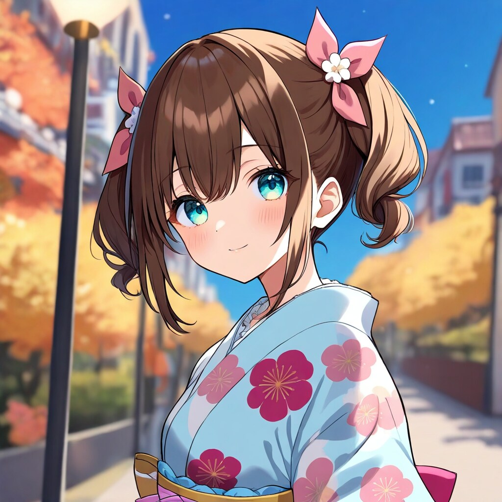 ゆ、浴衣に着替えてみました❤️