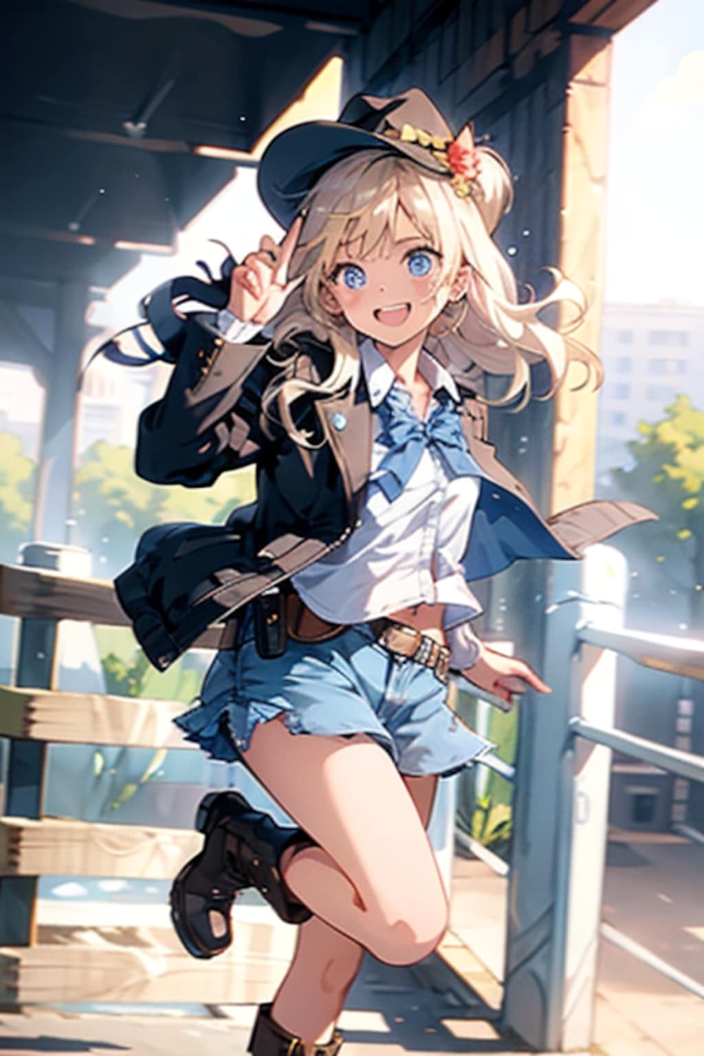 跳ねっ毛（全体）