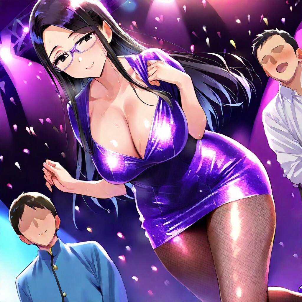 男たちの視線を独占