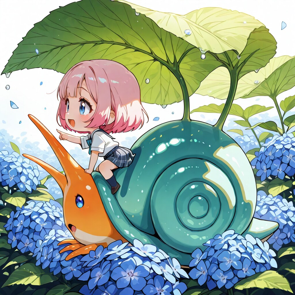 梅雨の妖精さん