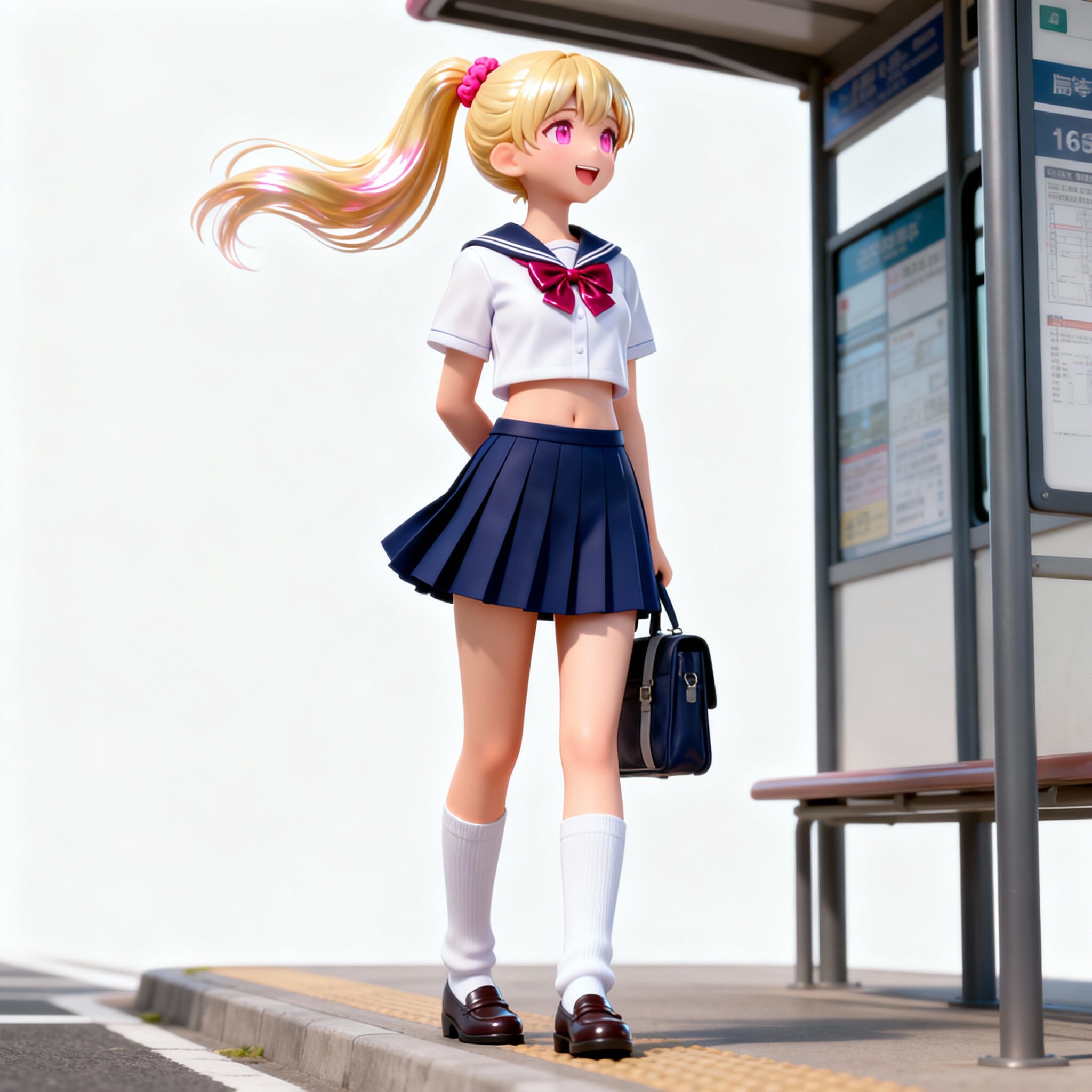 Re:フィギュア化【紅桃（くるみ）】vol. 1【Seedream版】 | の人気AIイラスト・グラビア