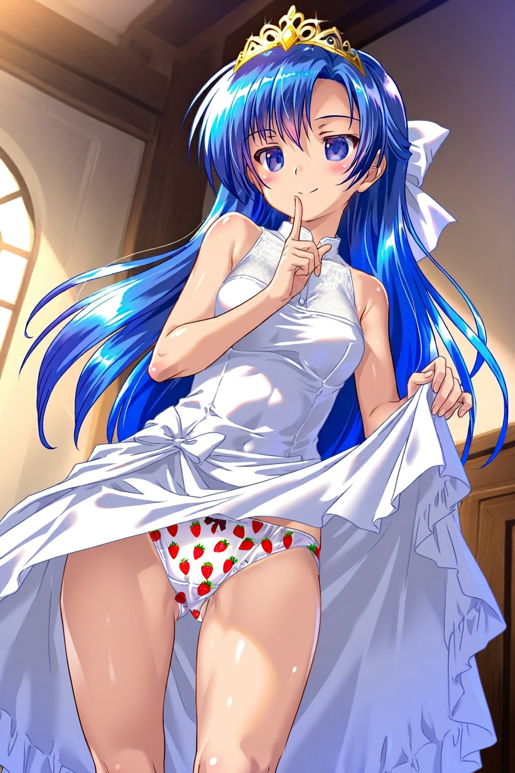 姫さまだっていちごぱんつ