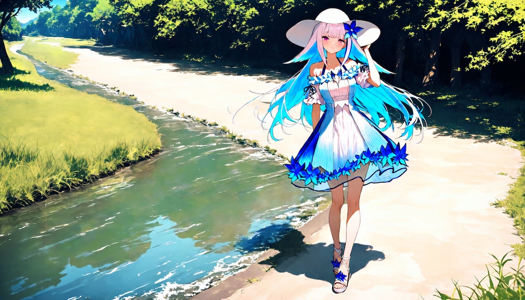 夏の川辺 - リゼ・ヘルエスタ / にじさんじ