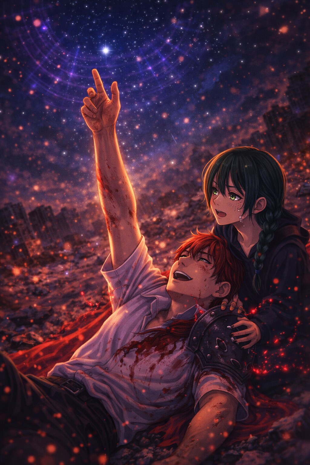 【ソルシエラ】あの星は――俺が堕とす【リファイン】 | の人気AIイラスト・グラビア