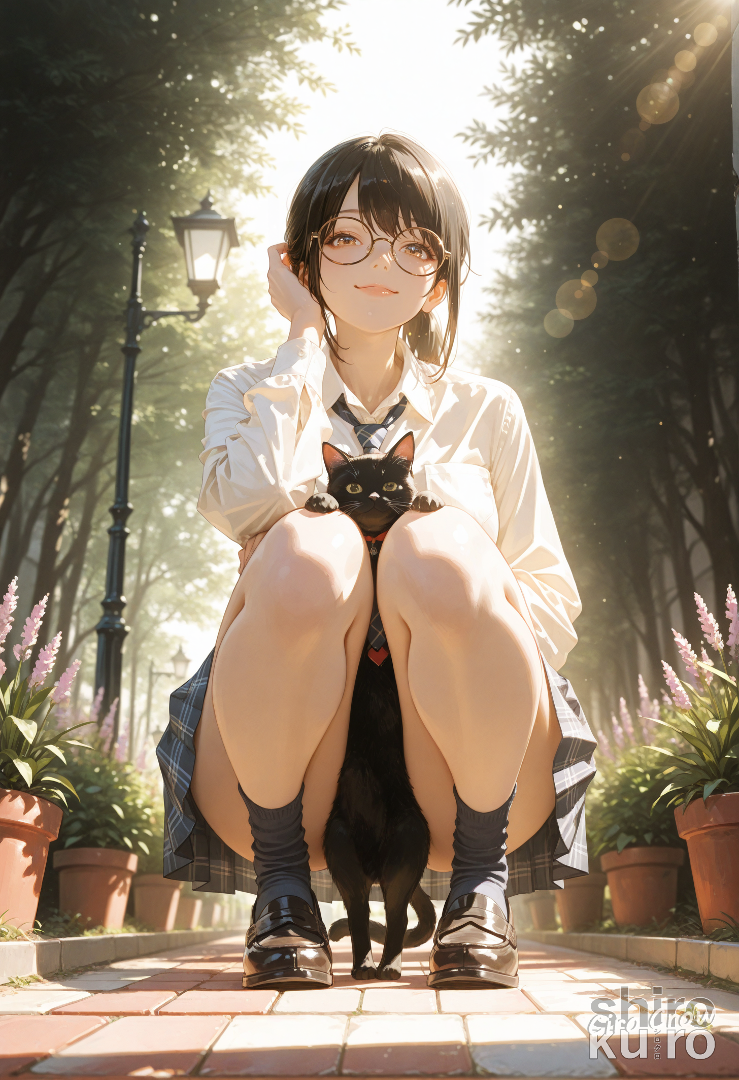 猫と一緒