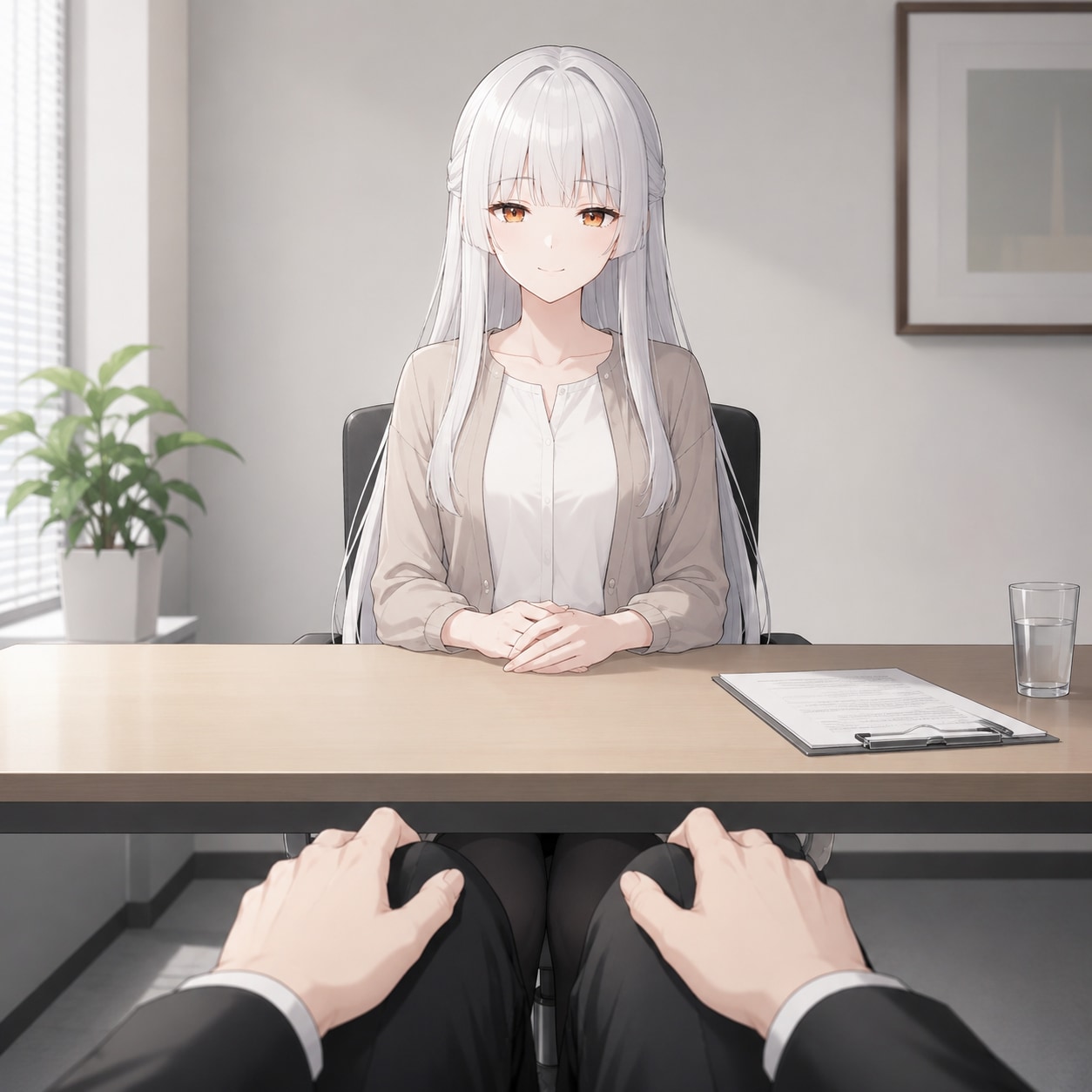 面接官カスミ
