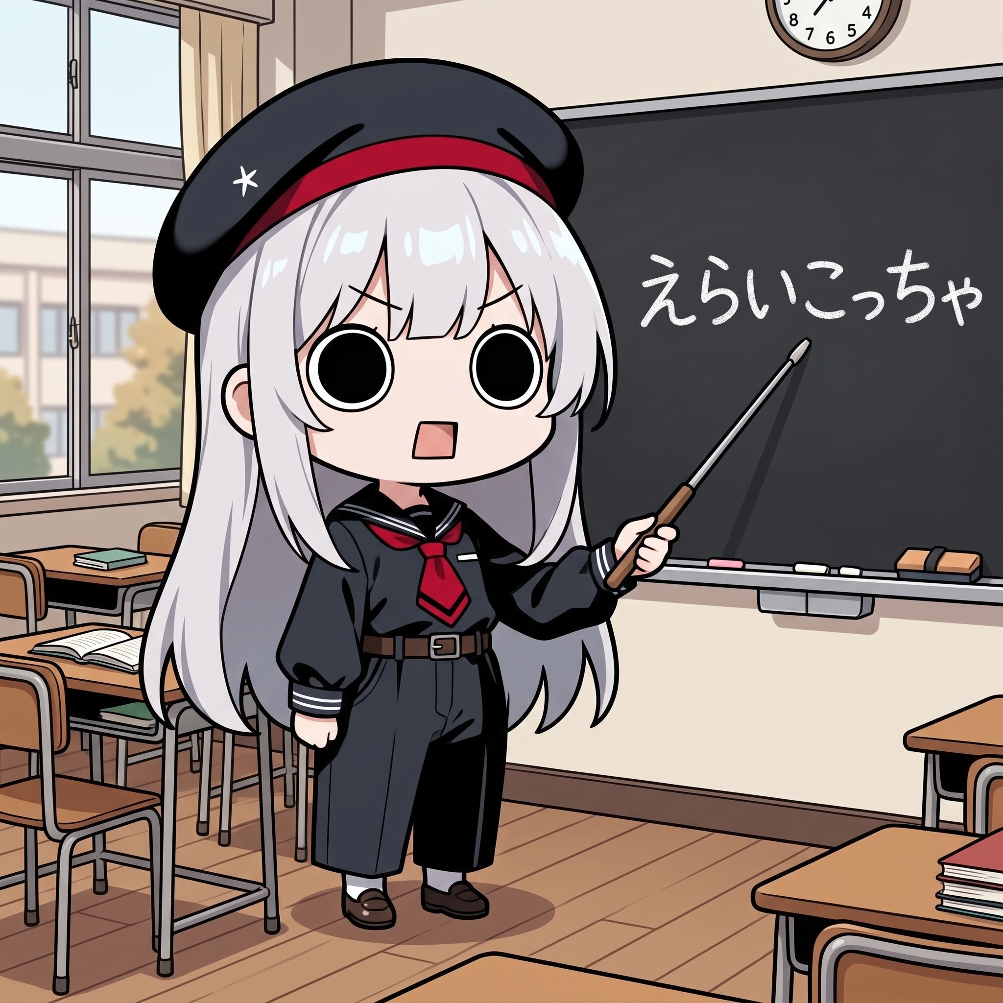 えらいこっちゃ学問の授業するえらいこっちゃ嬢 | の人気AIイラスト・グラビア