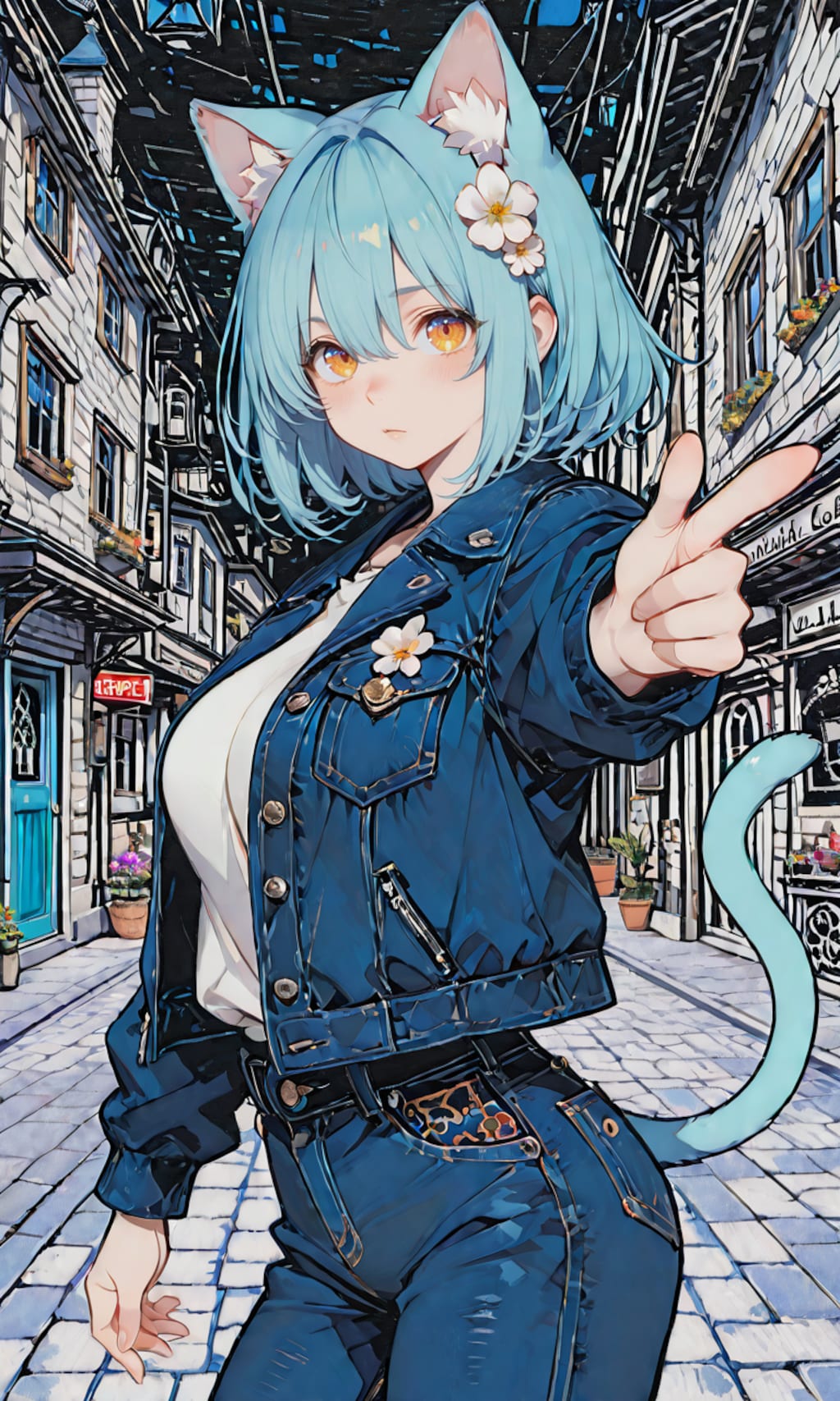 ネコミミ娘