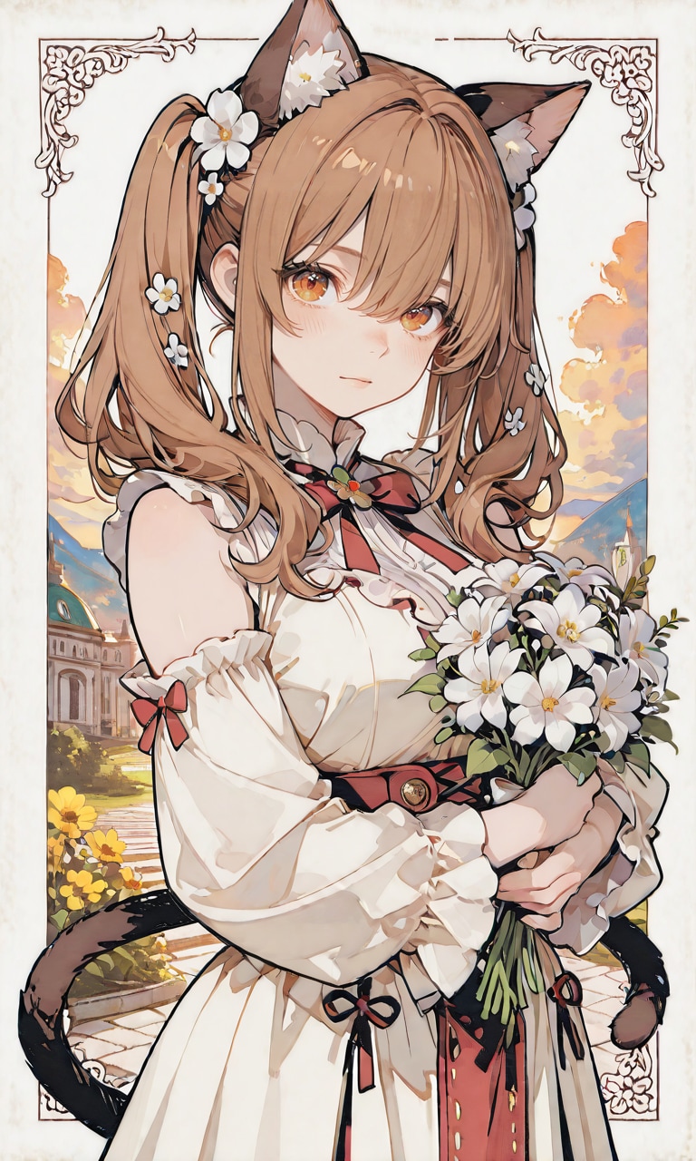 ネコミミ娘 | の人気AIイラスト・グラビア