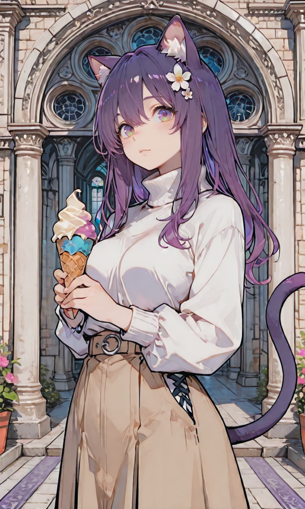 ネコミミ娘
