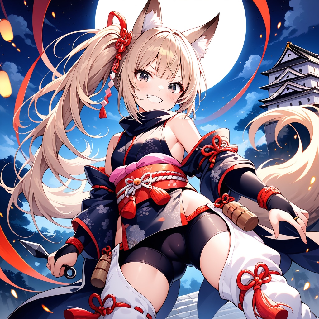 くノ一狐娘・三女