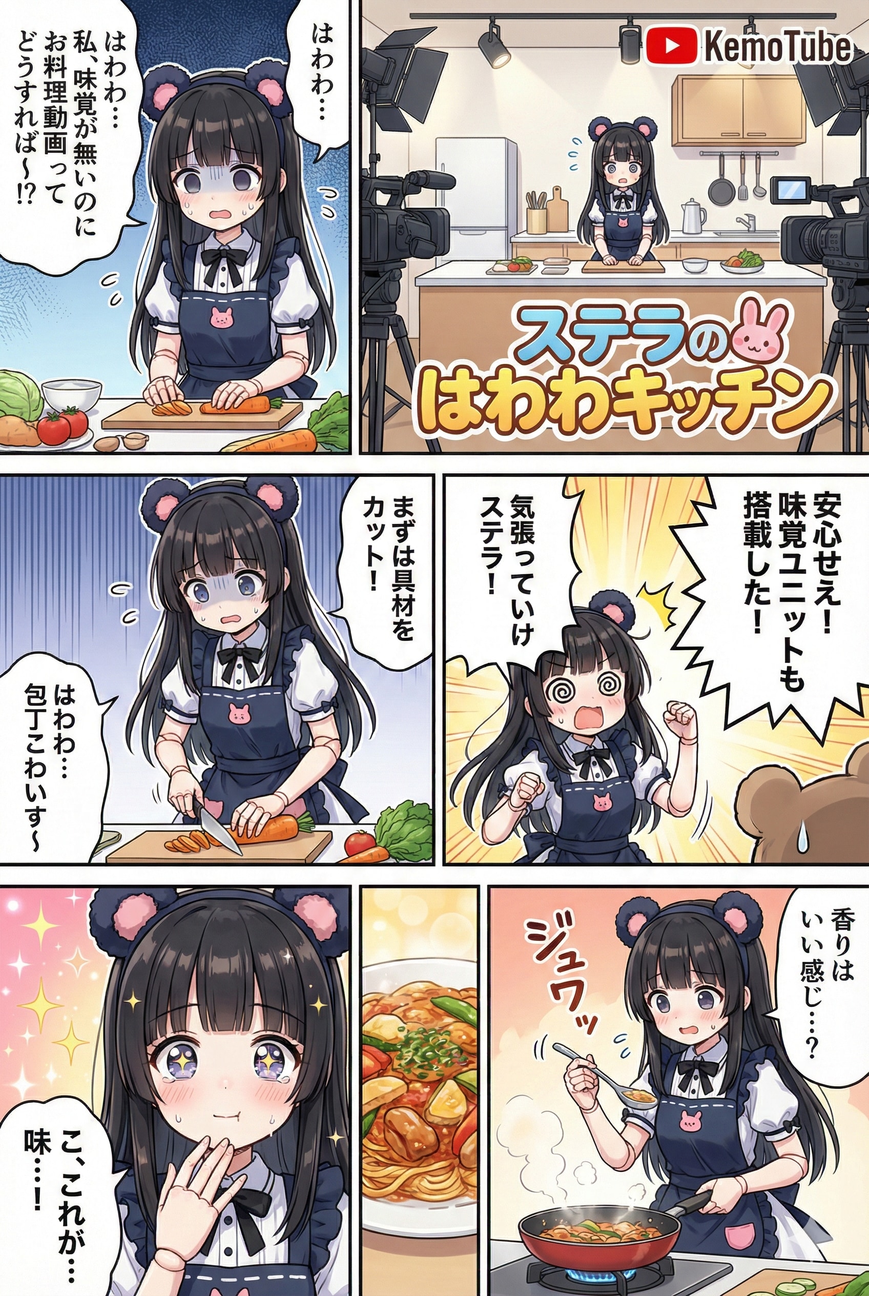 元捨てられドール、ステラのはわわキッチン！ | の人気AIイラスト・グラビア