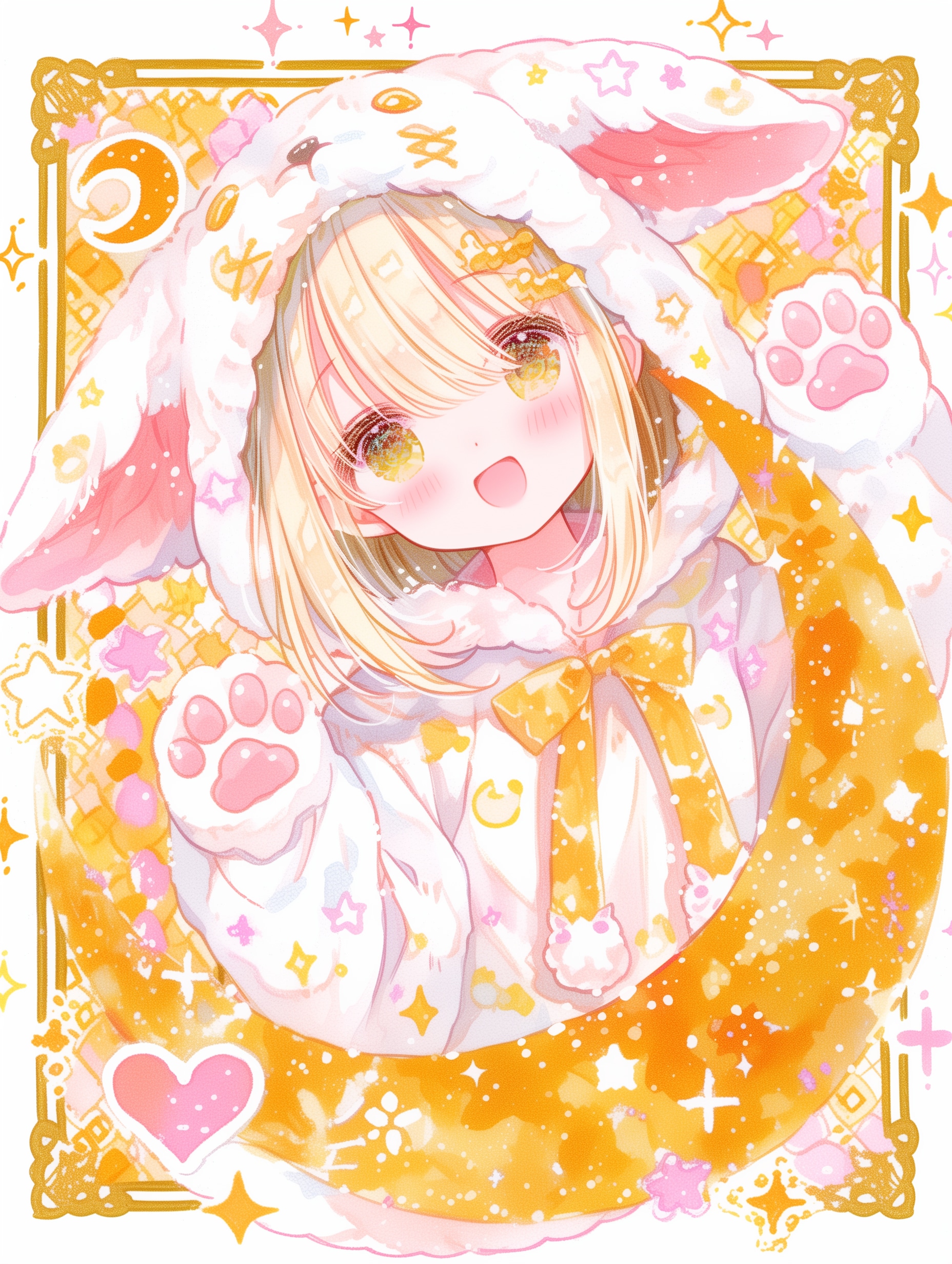 フェネックフードガール | の人気AIイラスト・グラビア