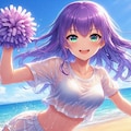 Dalleで濡れ透け 4枚目