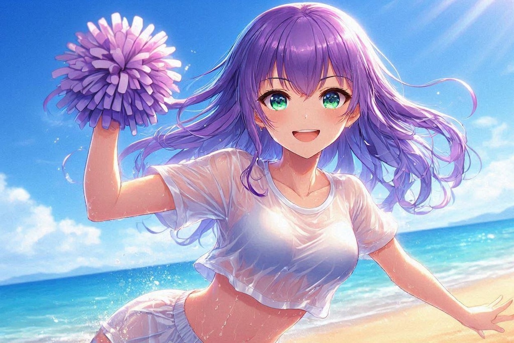 Dalleで濡れ透け
