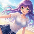 Dalleで濡れ透け 3枚目