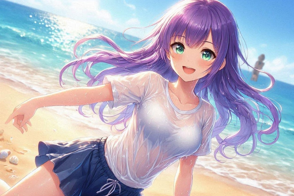 Dalleで濡れ透け