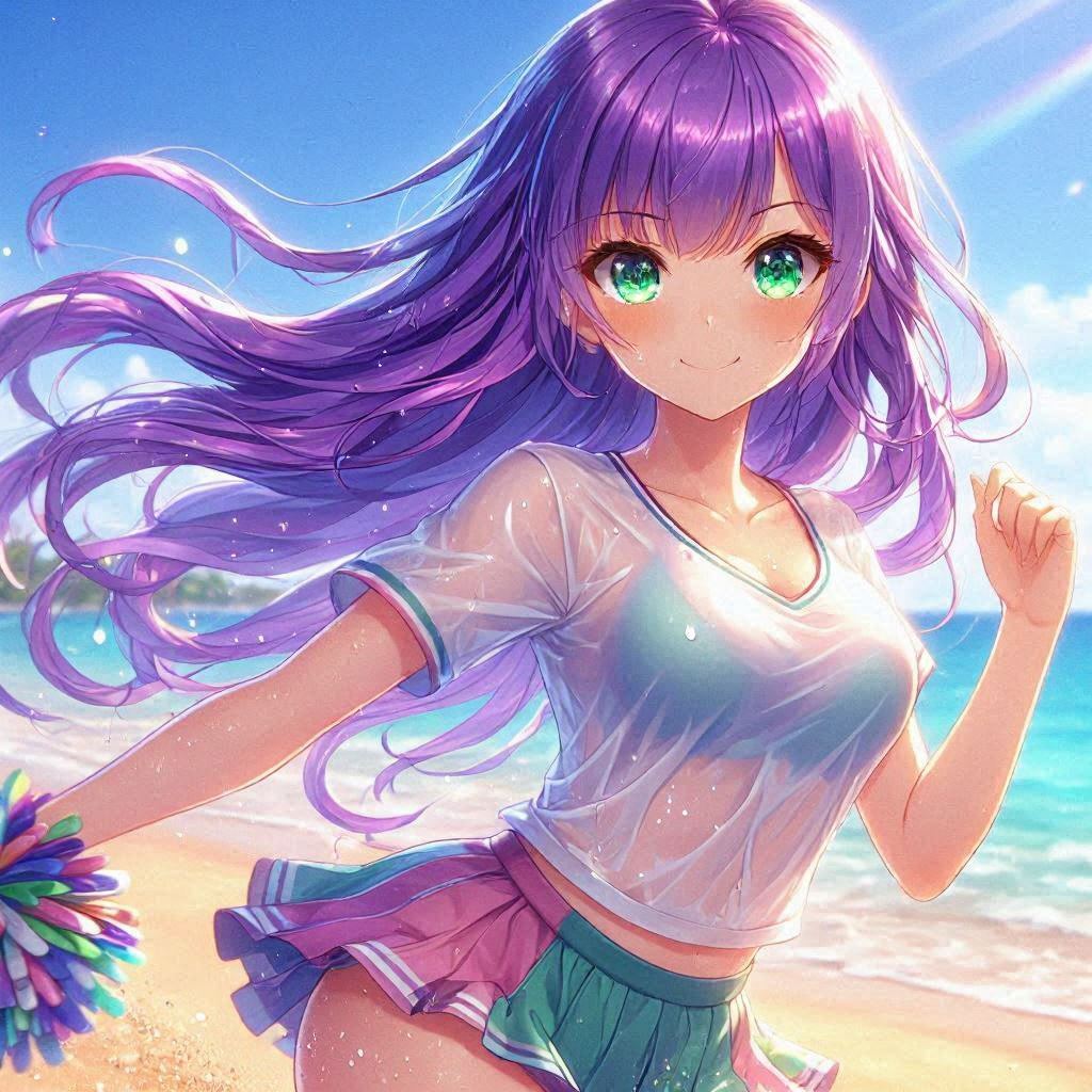 Dalleで濡れ透け