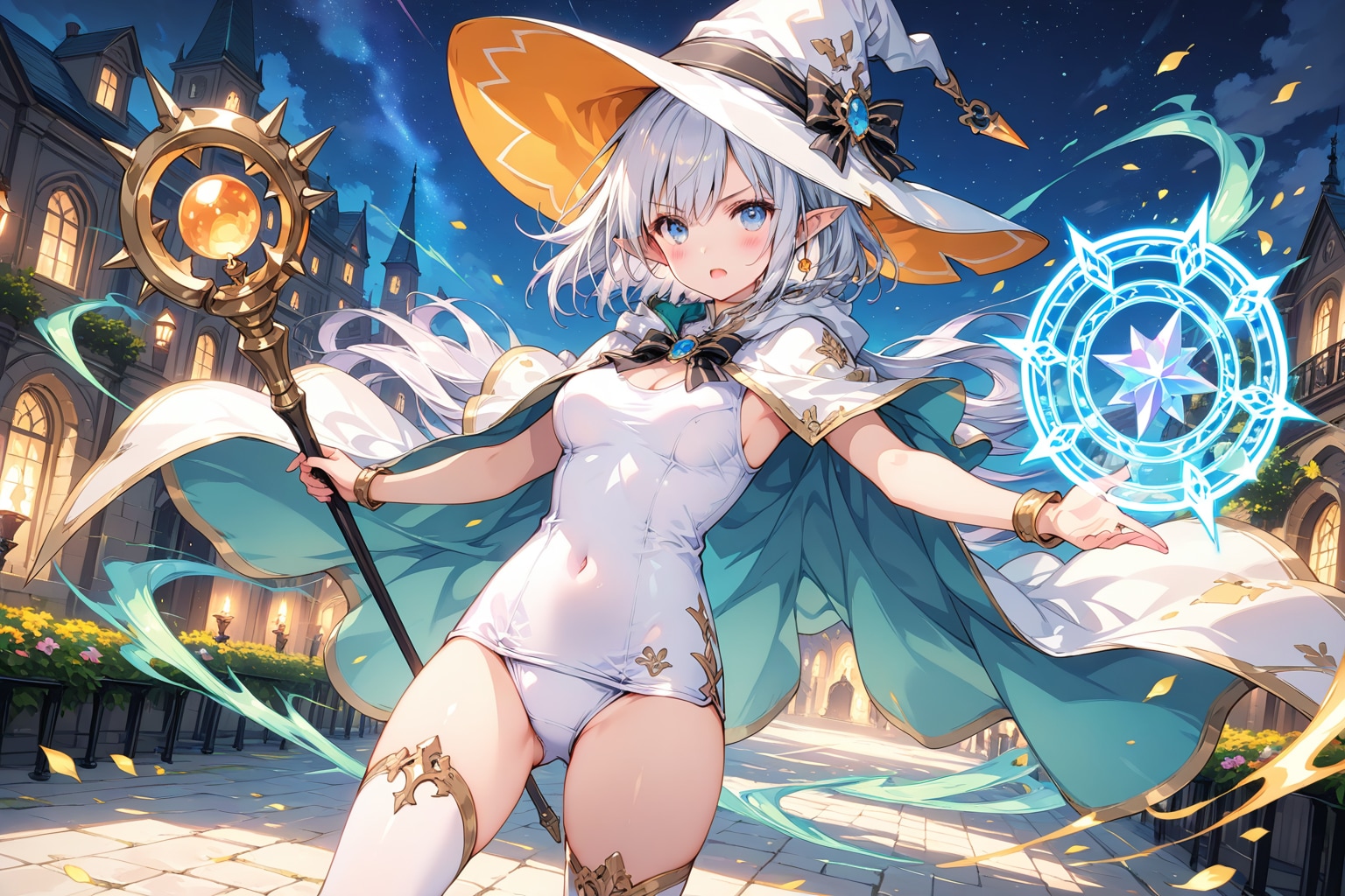 白スクまほうつかいさん (LARIMAR)