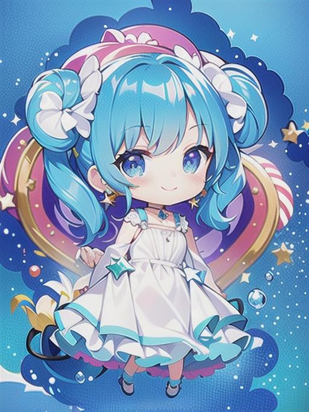 カラフル女の子