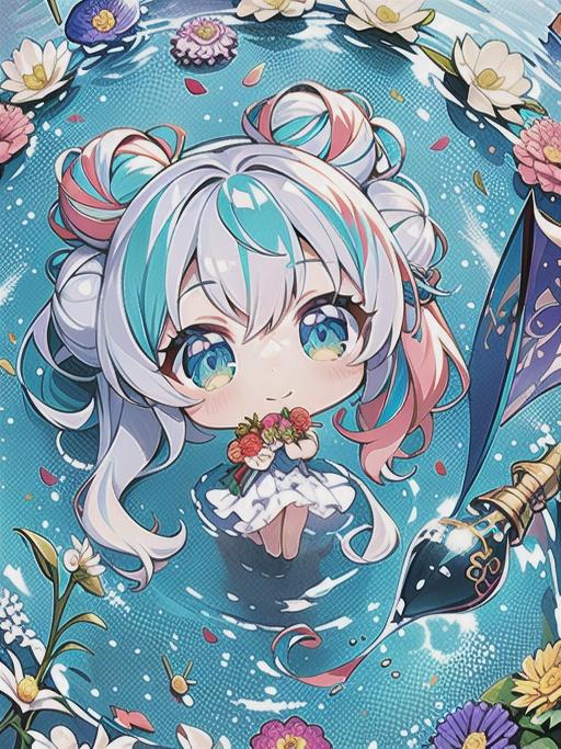カラフル女の子