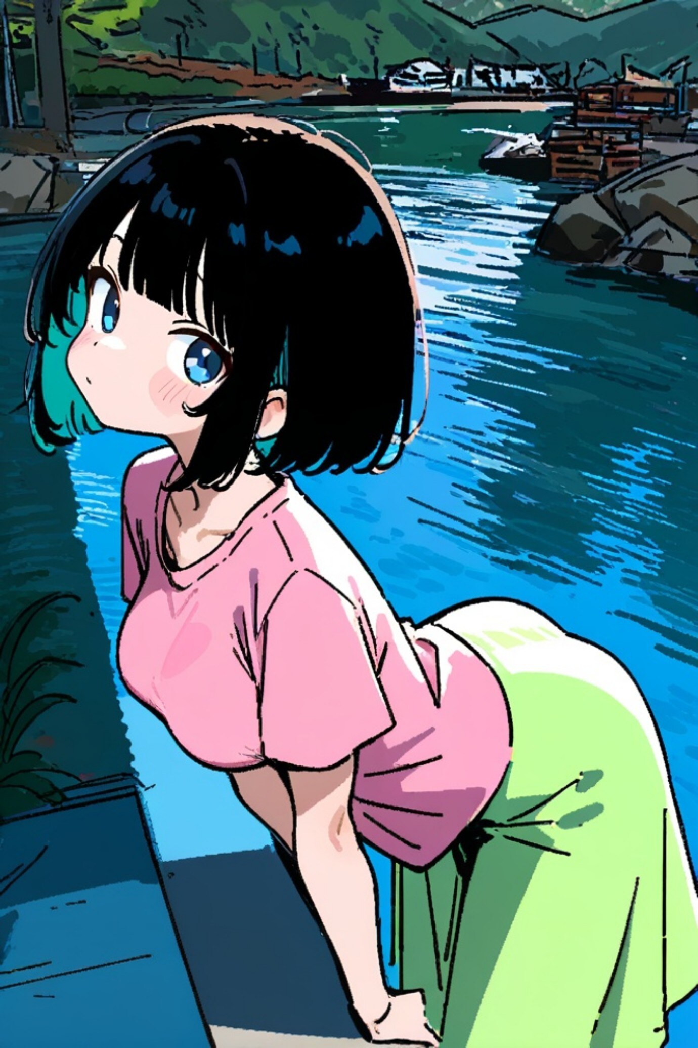 よその子の黒髪栞