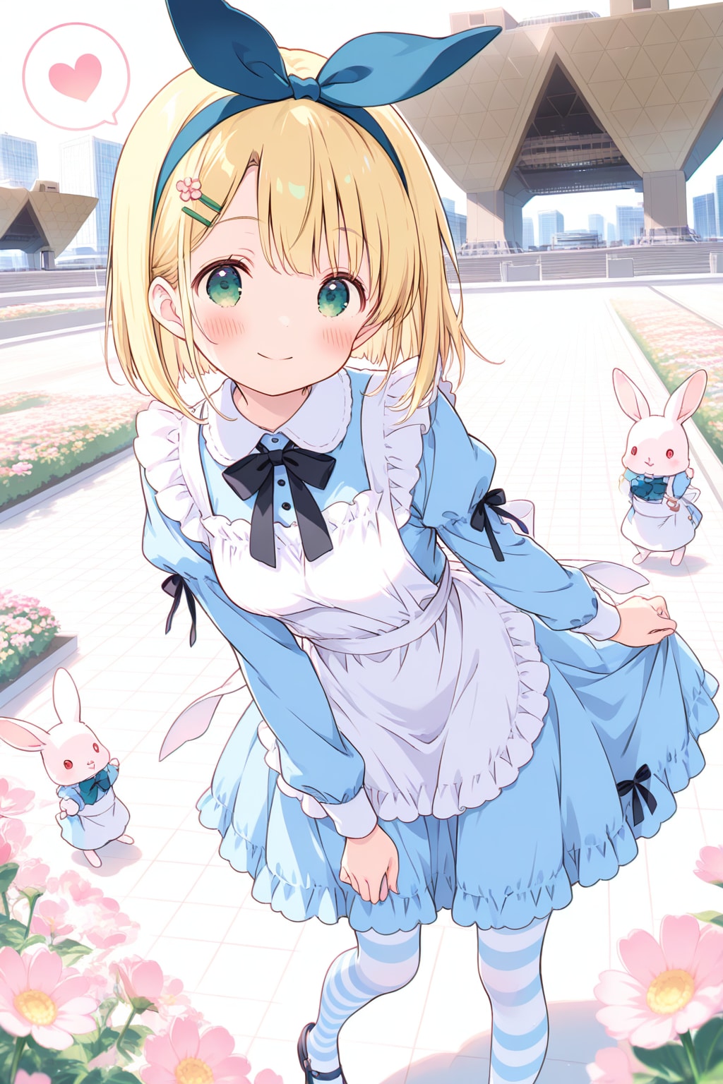 アリスコスプレの千鶴ちゃん